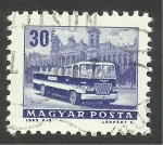 Stamps Hungary -  Autobús