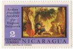 Sellos de America - Nicaragua -  Arabes Jugando Ajedrez. 