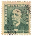 Stamps : America : Brazil :  JOAQUIN MURTINHO