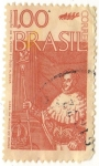Stamps : America : Brazil :  CORONAÇÁO DE D. PEDRO I