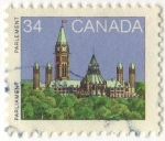 Stamps Canada -  PARLIAMENT    PARLEMENT