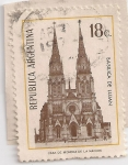 Stamps : America : Argentina :  Basilica de Lujan