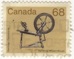 Sellos del Mundo : America : Canad� : Spinning Wheel / Rouet
