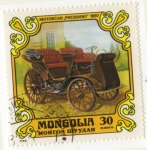 Stamps : Asia : Mongolia :  MOTORCAR. PRESIDENT 1897