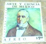 Stamps Mexico -  Alfredo augusto duges naturalista 1826-1910