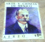 Stamps Mexico -  Alfonzo l.herrera biologo 1868-1942