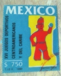 Sellos del Mundo : America : Mxico : Xvl juegos deportivos centroamericanos y del caribe