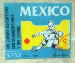 Stamps Mexico -  Xvl juegos deportivos centroamericanos y del caribe