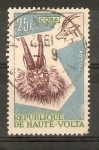 Stamps : Africa : Burkina_Faso :  MÀSCARA