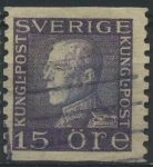 Sellos de Europa - Suecia -  S167 - Rey Gustavo V