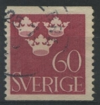 Stamps Sweden -  S282 - Tres Coronas