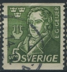 Sellos de Europa - Suecia -  S383 - Erik Gustaf Geijer, Cent. de su muerte