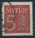 Sellos de Europa - Suecia -  S503 - Número