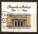 Sellos de Europa - Alemania -  Edificios en Berlin-Nueva casa de la guardia,1816-40.DDR