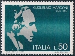 Stamps Italy -  CENT. DEL NACIMIENTO DE GIUGLIELMO MARCONI. Y&T Nº 1173