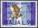 Stamps Italy -  CENT. DEL NACIMIENTO DE GIUGLIELMO MARCONI. Y&T Nº 1174