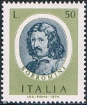 Stamps Italy -  PERSONAJES ITALIANOS. 2º GRUPO. FRANCESCO BORROMINI, ARQUITECTO. Y&T Nº 1175