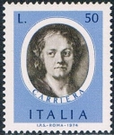 Stamps Italy -  PERSONAJES ITALIANOS. 2º GRUPO. ROSALBA CARRIERA, PINTORA. Y&T Nº 1176