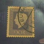 Stamps : Europe : Netherlands :  Queen juliana type regina
