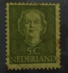 Sellos de Europa - Holanda -  Queen juliana type en face