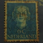 Stamps Netherlands -  Queen juliana type en face