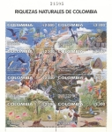Stamps : America : Colombia :  Riquezas naturales de Colombia