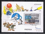Stamps Spain -  Edifil  3766  Exposición Mundial de Filatelia España´2000 . Personajes populares.  