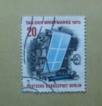 Stamps : Europe : Germany :  Maquina para impresion de Sellos.