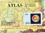 Stamps Spain -  3388- Conferencia Internacional de Cartografía.