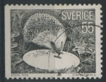 Stamps Sweden -  S1139 - Erizo