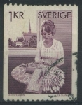 Stamps Sweden -  S1154 - Encaje de bolillo en Vadstena