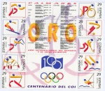 Stamps Europe - Spain -  3325/34-  Deportes. Olímpicos de Oro. Varios deportes.
