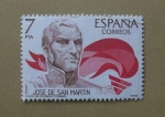 Stamps Europe - Spain -  Jose de San Martin.