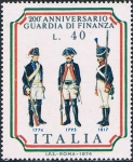 Stamps Italy -  200º ANIV. DE LA GUARDIA DI FINANZA. Y&T Nº 1184