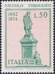 Stamps Italy -  CENT. DE LA MUERTE DEL ESCRITOR NICCOLO TOMMASEO. Y&T Nº 1190