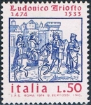 Stamps Italy -  500º ANIV. DEL NACIMIENTO DEL POETA LUDOVICO ARIOSTO. Y&T Nº 1194