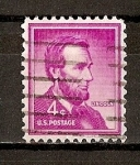 Stamps United States -  A Lincoln.