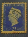 Stamps Netherlands -  Queen wilhelmina type hartz chico holanda