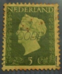 Sellos del Mundo : Europa : Holanda : Queen wilhelmina type hartz chico holanda