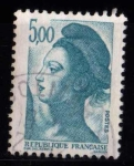 Stamps France -  Libertad de Delacroix
