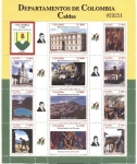 Sellos del Mundo : America : Colombia : Departamentos de Colombia, Caldas
