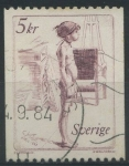 Stamps Sweden -  S1400 - Graziella, por Carl Larsson