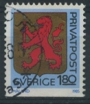 Stamps Sweden -  S1537 - Escudo de Smaland