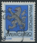 Sellos de Europa - Suecia -  S1594 - Escudo de Halland