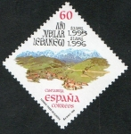 Stamps Spain -  3355- Año Jubilar Lebaniego. Vista de Turieno, Picos de Europa.