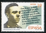 Stamps : Europe : Spain :  3356- Literatura Española. Personajes de ficción. " El niño Yuntero ".
