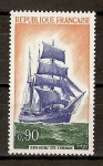 Stamps France -  Fragata La Melpomene.
