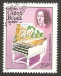 Stamps : Africa : Guinea_Bissau :  G. B. Pergolesi