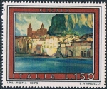 Sellos de Europa - Italia -  TURISMO 1975. VISTA DE CEFALU. Y&T Nº 1226