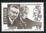 Stamps Europe - Spain -  3362- Efemérides. Centenario del cinematógrafo. Hermanos Lumière, Auguste (1862-1954 ) y Louis (1864